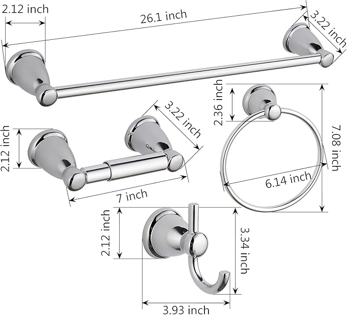 Accessories Bath set C007